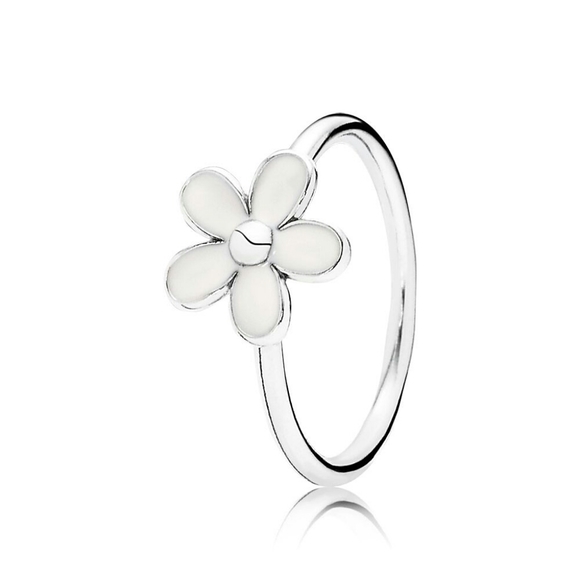 NIB Pandora Sterling Silver Daisy Ring Size 8/56